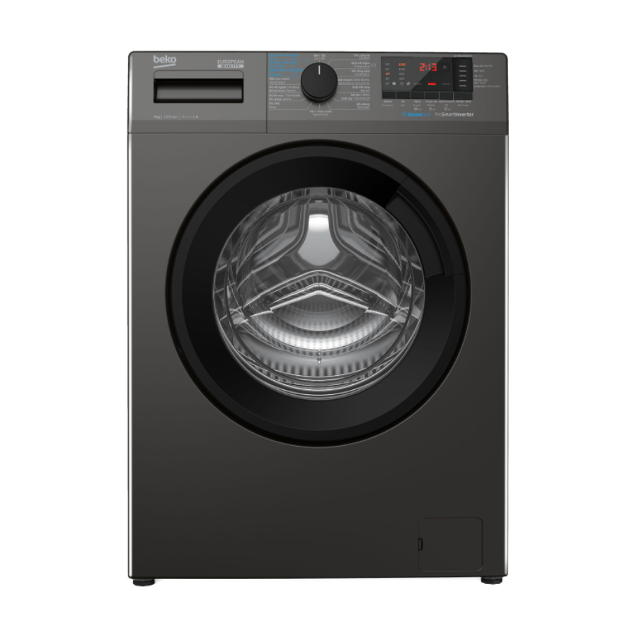 Máy giặt Inverter 10 kg Beko WCV10614XB0STM